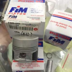 Fim 2 piston kit mentah racing pin 13 53.5 54 54.5 55 55.25 mm