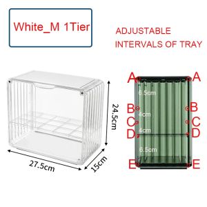 E99 Clear Plastic Storage Display Case Organizer for Handbag Model Wallet Book and Toys