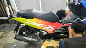 DECAL HONDA PCX 150 MOTIF CANDY