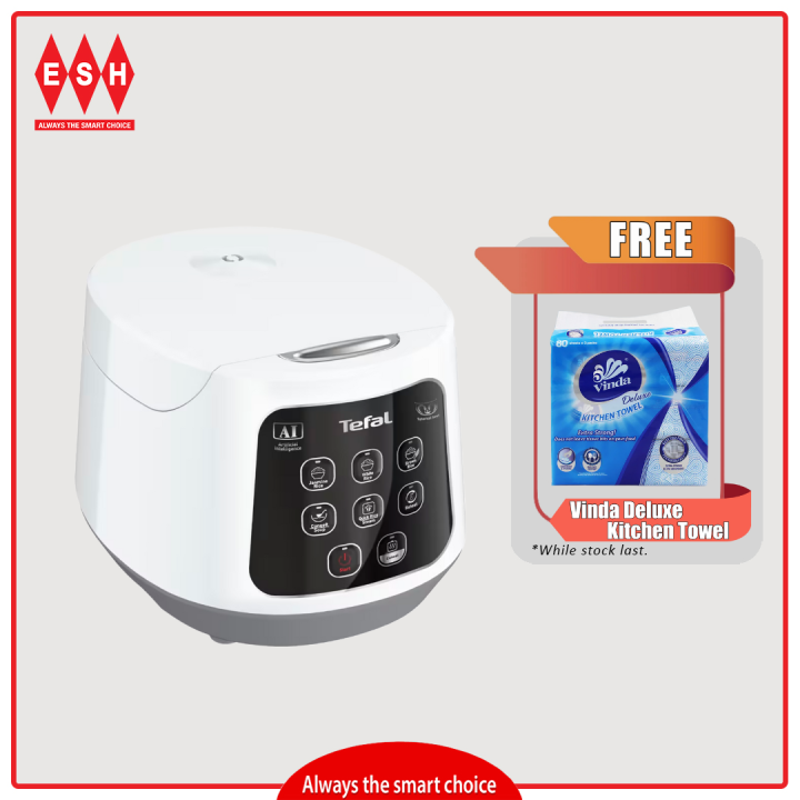 Tefal RK7301 1.0L Easy Rice Compact Fuzzy Logic Rice Cooker | Lazada