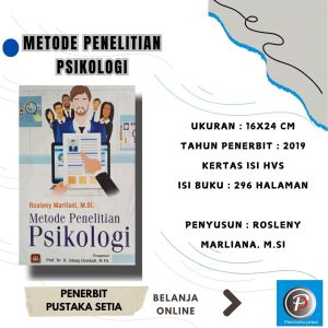 METODE PENELITIAN PSIKOLOGI ~ PUSTAKA SETIA