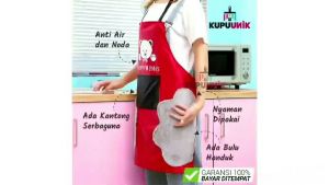Celemek masak apron waterproof apron terlaris
