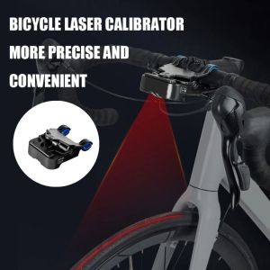 Laser Kalibrasi Dropbar Stang Sadel Sepeda Alat Stel Keseimbangan Handlebar Saddle Laser Calibrator Aligner Seat Center Adjuster Measurement Tool Aligning Indicator Bike Fitting Tool