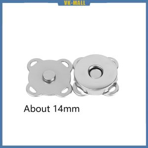 30 PAIRS Handbag Purse Bag Snap Magnetic Clasps Component DIY Magnetic Snap Fasteners Clasps Buttons