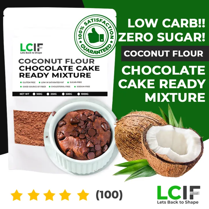 Lowcarb Coconut Flour Chocolate Cake Ready Mixture 100g also available ...