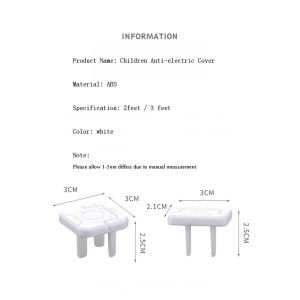 10 pcs Socket Power Protection Children Anti-electric Cover