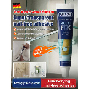 Strong No Nail Adhesive Crystal Clear Mounting Tape 10 Years Hold Damage Free Walls Tiles Home Decor