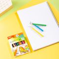 Deli Colour Pencil Pensel Warna Art Drawing Student Stationery Triangular Barrel 12 Colours EC114-12. 