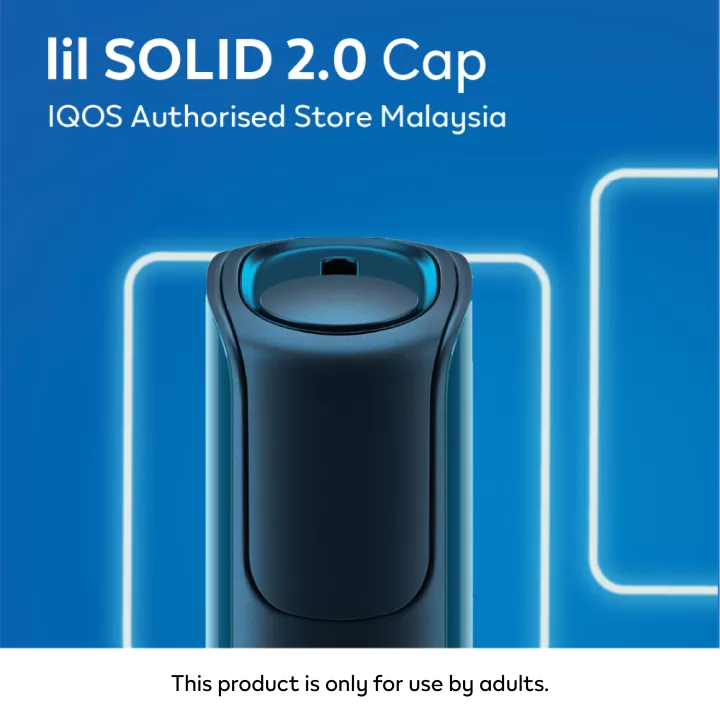 lil SOLID 2.0 Cap, Compatible with lil Solid Ez Device, IQOS Authorised  Store Malaysia