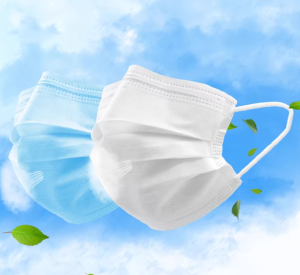 50pcs/Box Premium Disposable Blue 3-Layer PM2.5 Activated Carbon Non-Woven Mask | Dust-Proof & Skin-Friendly