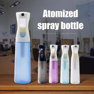 2021 New Gradient Color 300ML Super Fine Mist Continuous High Pressure Empty Spray Bottle