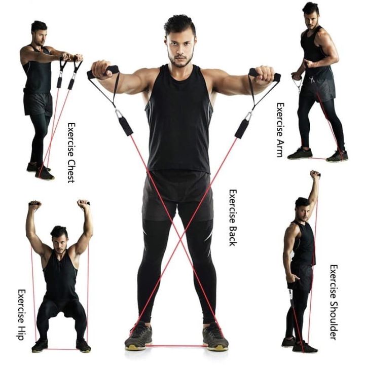 Shoulder Exercises With Resistance Back Exercises Rubber Band Back