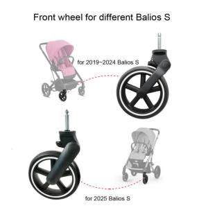 Buggy Front Wheel Two Versions For Cybex Balios S Lux Different Frame Design Exchangeable Use ! Direct Replace Accessories