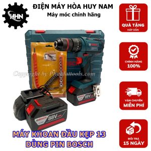 Máy Khoan Pin Bocsh 36V - 2 pin Li-ion 36V-5Cell 2A.h - 2 Cấp Tốc Độ 3 Chức Năng - HÀNG CHÍNH HÃNG - BẢO HÀNH TOÀN QUỐC