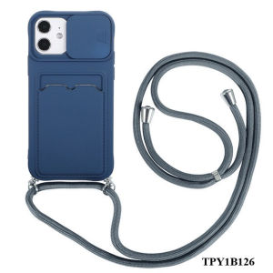 Crossbody chain rope Lanyard Lens Slide Camera Protect Phone Case