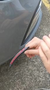 OnlyF U Carbon Fiber Car Front Body Trim For Audi A1 A2 A3 S3 A4 A5 A6 A7 A8 TT RS RS3 RS4 RS5 RS6 RS7 Q2 Q3 Q5 Q7 Bumper Fin Spoiler Y5R7K