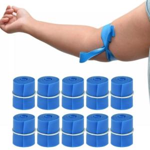 10 Rolls First-Aid Disposable-Tourniquets Latex-Free Tourniquet Medical-Emergency-Tourniquet Nursing-Supplies-Essentials
