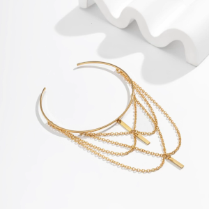 Tassel Bracelet Arm Cuff Open Upper Armband Armlet Adjustable Bracelet Arm Bangles Wedding Gift for Women Girls