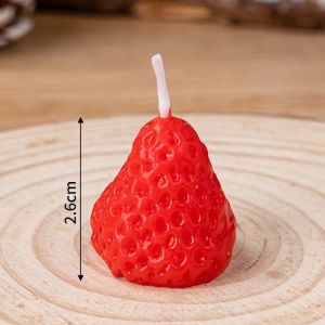 เทียนวันเกิด แต่งเค้ก แฟนซี น่ารัก ลายหมี ลายลูกสตอเบอร์รี่ พร้อมส่ง