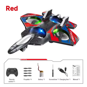 E36 RC Plane Jet Fighter RC Aircraft EPP Foam Glider Fighter Children Drone Aircraft Four-axis Fighter Boy Toy