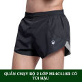 Quần Chạy Bộ Nam 2 Lớp Túi Hậu M14C518R. 