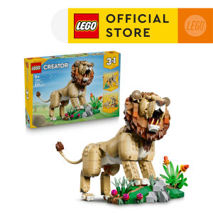 LEGO CREATOR 31386 Đồ Chơi Lắp Ráp Động Vật Hoang Dã: Sư Tử Oai Phong (839 chi tiết)