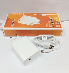 Charger REDM1 NOTE 12 C 180W Super Fast Charger Support Fast Charging