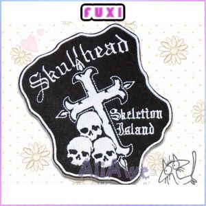 FUXI Patch For Clother Black Fashion Large Badge Cloth Patch Patch Tiger Pants Clothes Decorative Sticker Embroidery Patch Patch Hole Decal