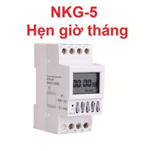Timer. công tắc hẹn giờ chu kỳ tháng NKG-5 16A/220V