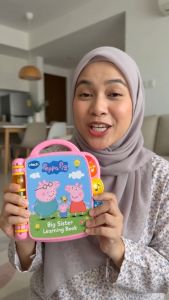 Peppa Pig Big Sister Learning Book  Interactive ABC & Story Book for Toddlers Ages 2+