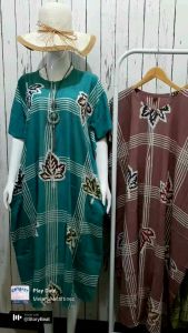 DASTER LOWO COLET | RAYON PREMIUM | DRESS BATIK PEKALONGAN