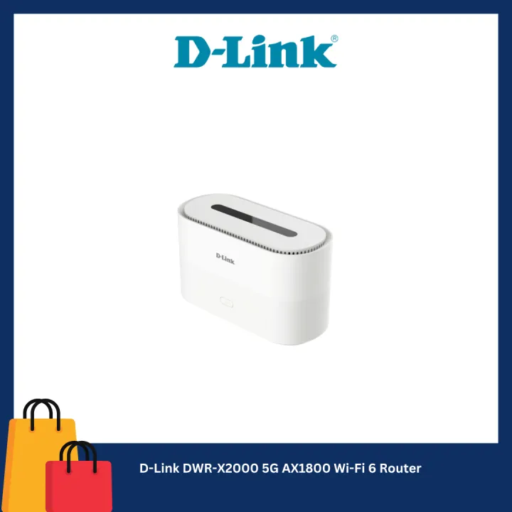 D-Link 5G AX1800 Wi-Fi 6 Router DWR-X2000