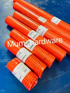 สายลมขดสปริง สายสำเร็จรูป แถมฟรีคอปเปอร์หัวท้าย มีสีฟ้าและสีส้ม (ขนาด5x8มิล) มีความยาวให้เลือก