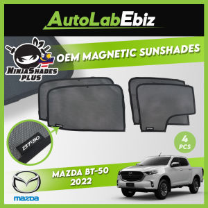 Mazda BT50 2022 NinjaShades Plus OEM Magnetic Car Sunshades (4pcs/set)