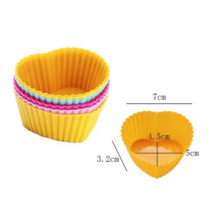 Muffin Cupcake Baking Molds Silicone Cake Mold Cake Decorating Tools SH D52