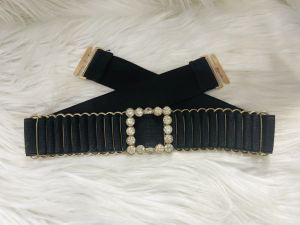 Thắt lưng thun nữ bản 4cm. Cài sau