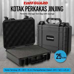 NO LIMIT TaffGUARD Kotak Perkakas Multifungsi Tool Box Besar Jumbo Portable Storage Bag + Spons BO23