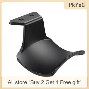 [COD] PkYeG Tool Wall Mounted Headphone Hanger Universal Headset Holder Under Desk Backpack Hook Earphone Display Stand with Nail-free Glue/Screw