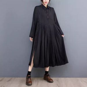 LC1174 Premium Oversized Midi Dress Fashion Korea Terbaru
