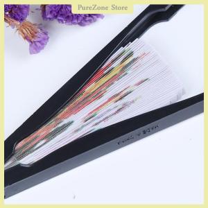 [PureZone] Summer Handheld Fan Chinese Folding Hand Fan Printed Paper Decorative gift