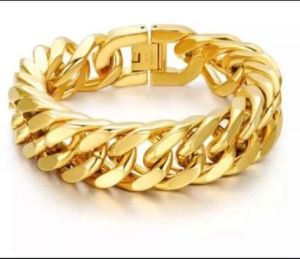 RAYIDANRAKA  GELANG EMAS RANTAI POLOS UKURAN BESAR ANTI KARAT ANTI LUNTUR COD TERLARIS DAN TERKINI