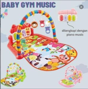 SNI Baby Play Gym Play Mat Baby Gym Music Piano Playgym Babygym (J-83)