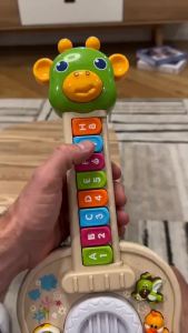 Childrens Electronic Guitar Baby Piano with Animal Sounds Color RecognitionLights & Melodies Educational Toy Green Giraffe2026