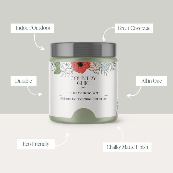 Country Chic Paint - Chalk Style All-in-One Paint for Furniture, Home ...