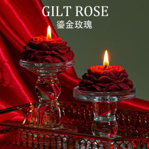 Scented candles gilt rose mood dating low temperature candles handmade flowers creative modeling romantic atmosphere scented candles
