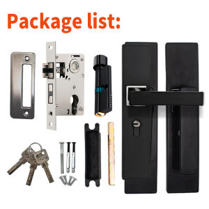 Alco 301 Door Lock Bathroom Door Knob Door Lock Aluminum Alloy Door Toilet Bathroom Keyless Single Tongue Door Lock