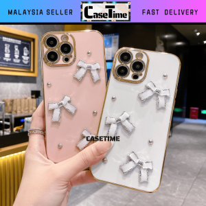 SAMSUNG A02 A02s A03 A03s A04 A04s A05 A05s A06 A20 A30 A12 A13 A14 A15 A23 A32 4G A51 A50 A30s A50s A52 4G 5G A52s A71 A33 A34 A35 A53 A54 A55 5G A71 electroplated bling shining mini ribbon case 手机壳