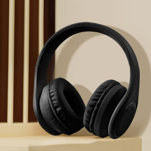 【Fast Delivery】Gradient Colour Head-mounted Wireless Bluetooth Headphones Noise Reduction Mic HiFi Audio Quality Foldable