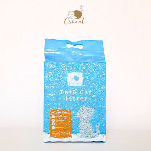 Pasir Tofu Crocat Pasir Gumpal Kucing Tofu Cat Liiter 7L
