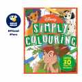 Disney Simply Colouring Book For Kids To Color With Bambi Dumbo Pinocchio. 